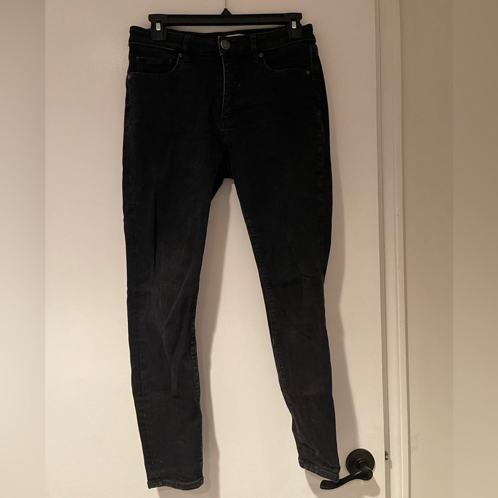 Loft black skinny jeans